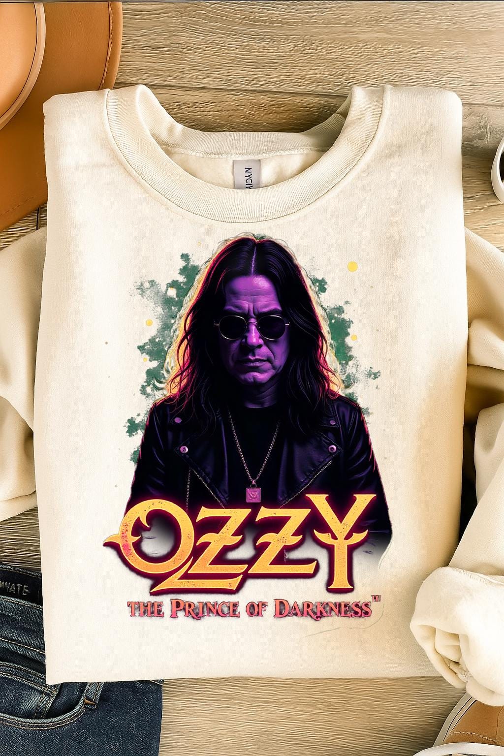 Ozzy Osbourne Digital Art | Prince of Darkness Rock Poster Design |  PNG & SVG for T-Shirts, Stickers , Wall Art