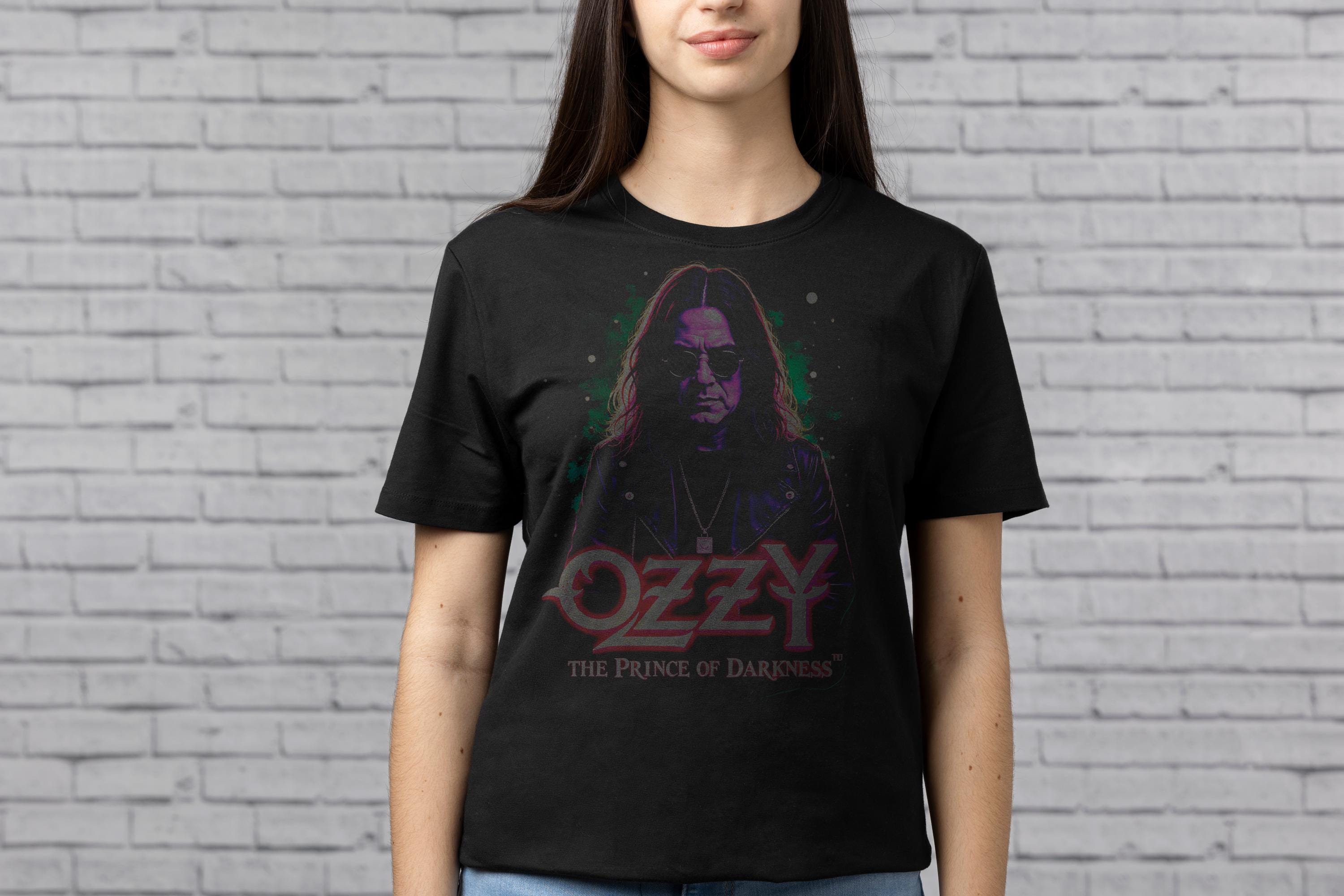 Ozzy Osbourne Digital Art | Prince of Darkness Rock Poster Design |  PNG & SVG for T-Shirts, Stickers , Wall Art