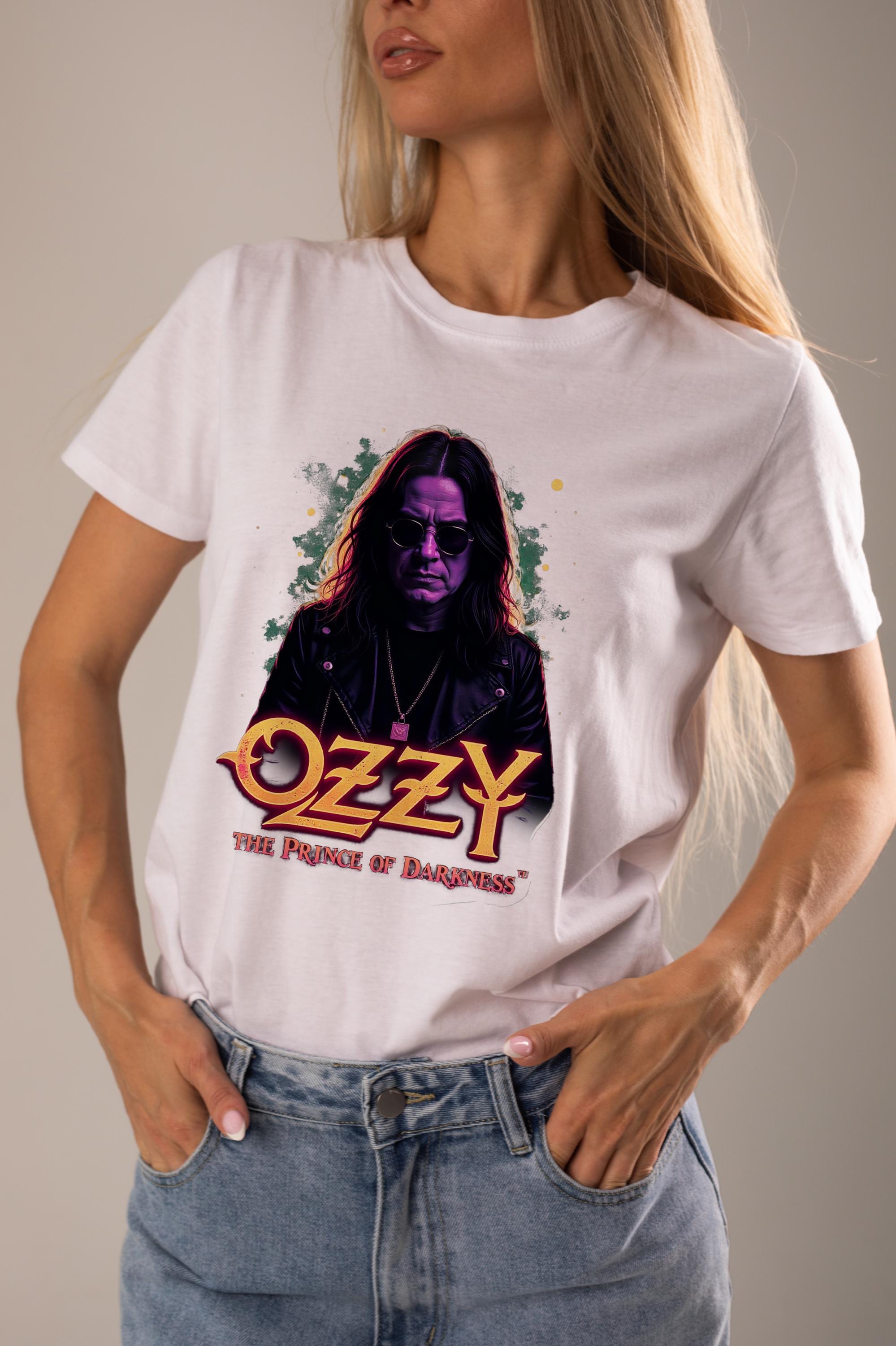 Ozzy Osbourne Digital Art | Prince of Darkness Rock Poster Design |  PNG & SVG for T-Shirts, Stickers , Wall Art