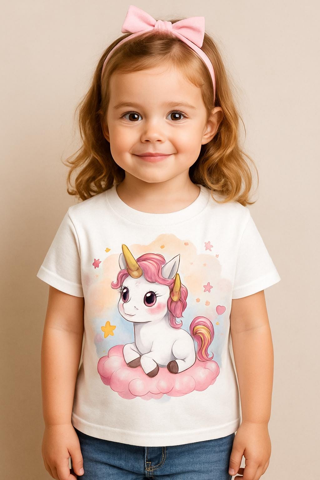 Cute Kawaii Unicorn Gift Clipart PNG – Pastel Rainbow Digital Download for Sublimation, Stickers, T-Shirt Design, Scrapbooking