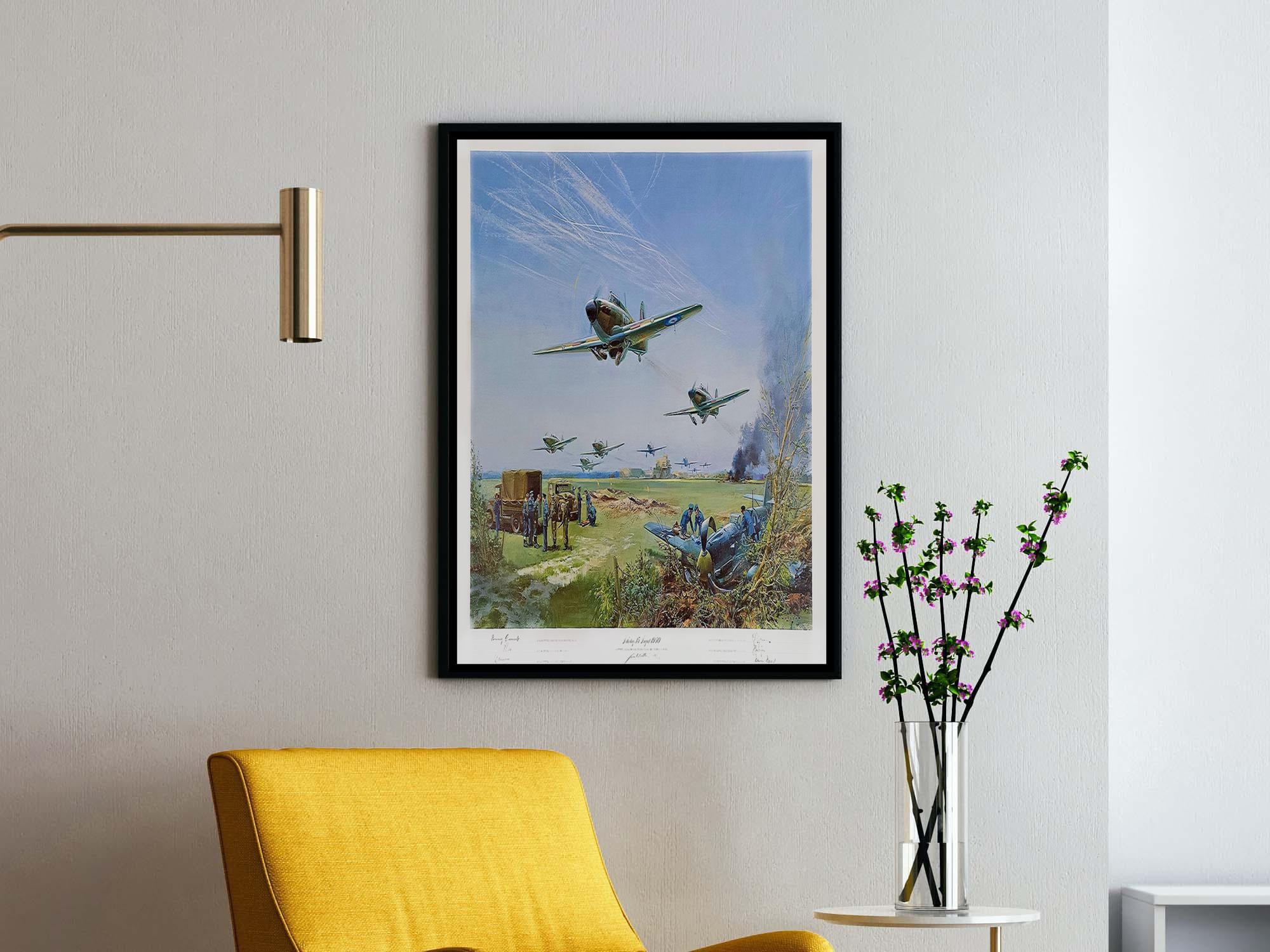 Digital Wall Art Set of 3 Prints PNG  – Abstract Landscape, Vintage Aviation, Modern Jazz Poster – Instant Download Home Decor”