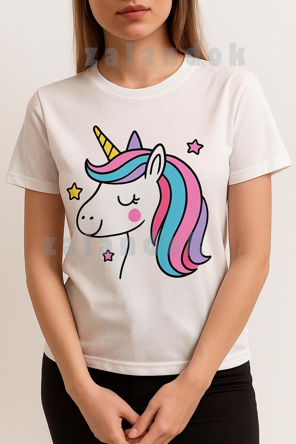 Cute Unicorn PNG & SVG | Digital Download for T-shirt Design | Printable Sublimation File | Magical Clipart