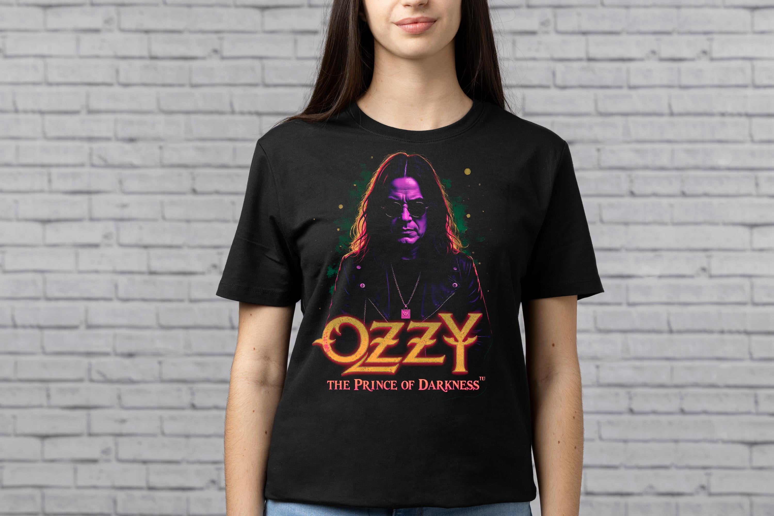 Ozzy Osbourne Digital Art | Prince of Darkness Rock Poster Design |  PNG & SVG for T-Shirts, Stickers , Wall Art